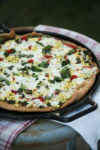 Sweet Corn – Cornmeal Crust Pizza Image